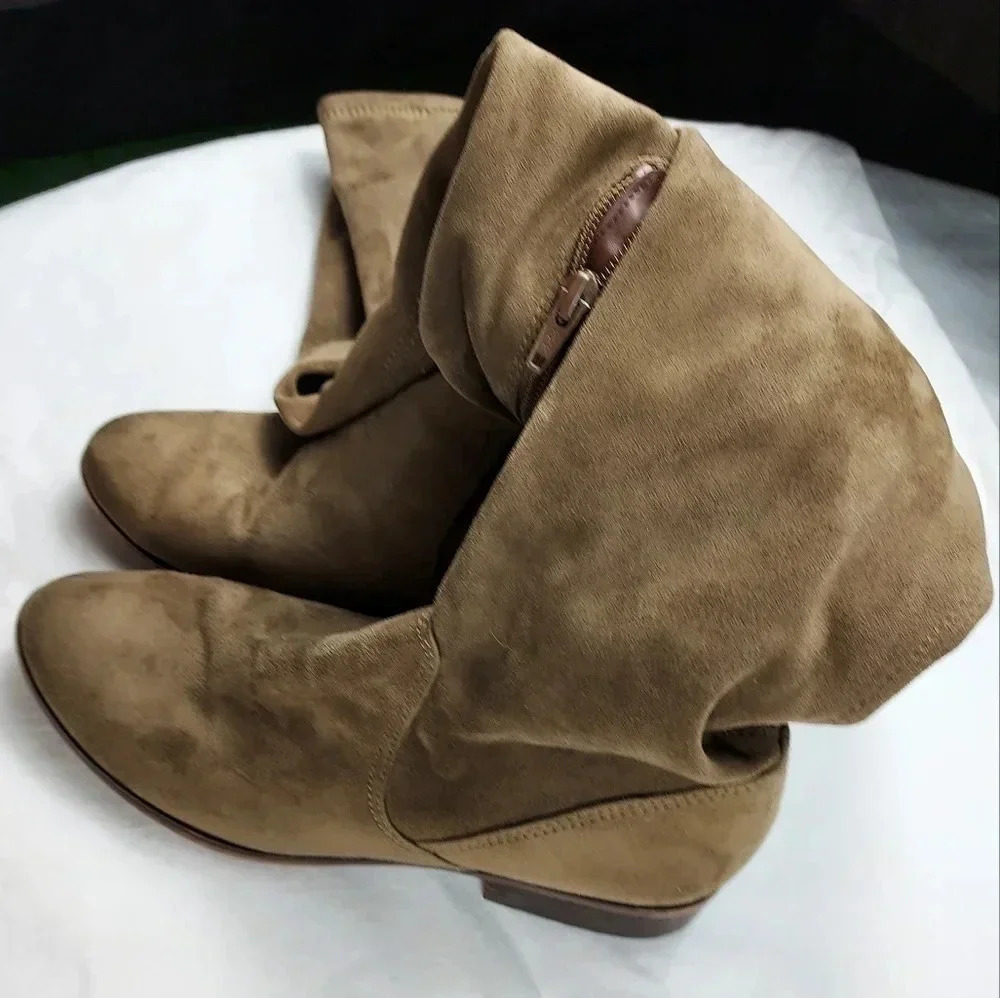 Aldo Womens Boots Brown Suede Size 7.5 - Picture 3 of 10